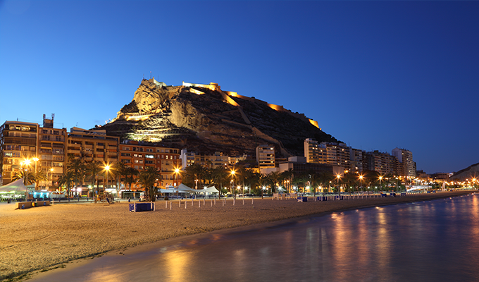 Alicante es un destino turístico muy conocido en período vacacional