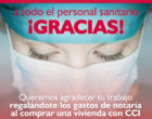 A todo el personal sanitario, ¡gracias!